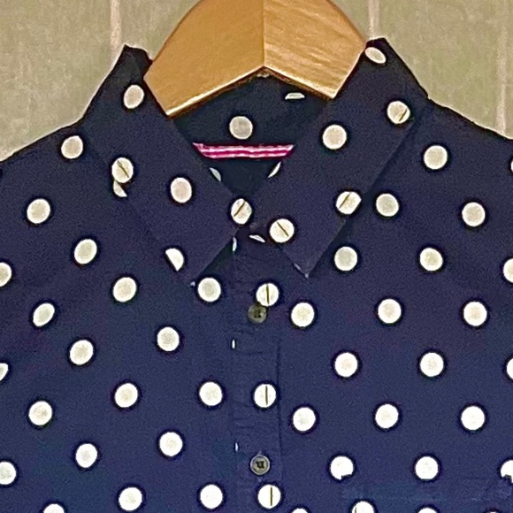 Polka Dots Button Down Shirt - Picture 8 of 8